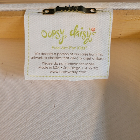 Set of Four Oopsy Daisy Canvas Sea Creatures - Picture 7 of 10